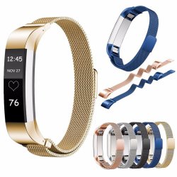 Replacement Stainless Steel Wrist Band Straps For Fitbit Alta Hr