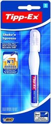 Tipp-ex Shake'n Squeeze Correction Pen Pack Of 1 - Quick-drying With Soft Squeezable Barrel 8 Ml