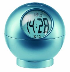 Fratelli Guzzini Spa Bomb Alarm Clock Metallic Blue