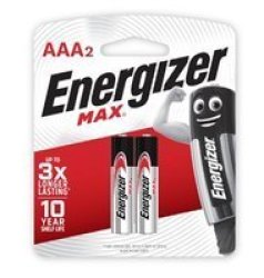 Energizer Max Aaa - 2 Pack Moq 20