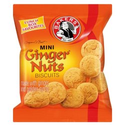 Bakers - MINI Gingernuts 40G
