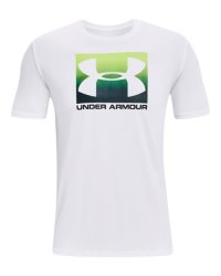 Men's Ua Boxed Sportstyle Short Sleeve T-Shirt - White Sm