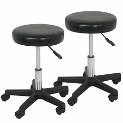 salon stool black