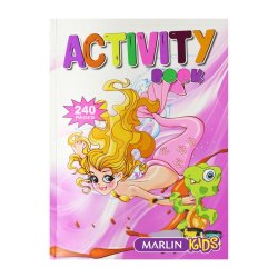 Marlin Kids Activity Books 240 Page Pack Of 5