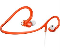 Philips SHQ4300 In-Ear Sport Headphones in Orange