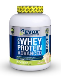Evox 100% Whey Protein Advanced - Apple Crumble 3.2kg