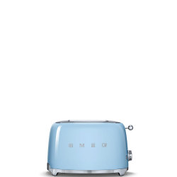 Smeg Retro 950W 2 Slice Toaster - Pastel Blue