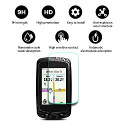 Yee Pin 2PACKS Gps System Accessories Navigation Display Tempered Glass Screen Protector For Edge 800 810 Touch Screen Protector Anti-explosion High Definition