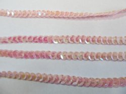 Pink Sequins Strips-30cm