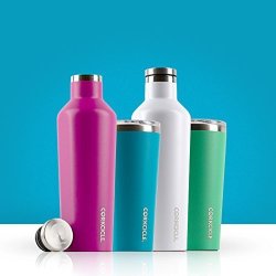 Corkcicle Tumbler-waterman Collection-triple Insulated Stainless Steel Travel Mug 16 Oz Waterman Grey