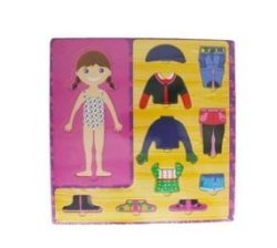 Educational Wooden Toys For Children 3-5 Year Old Our Body Puzzle Boy