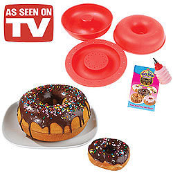 Giant Doughnut Maker Silicone Bakeware Cake As Seen On Tv