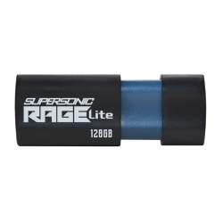 Rage Lite 128GB USB3.2 Flash Drive - Black PEF128GRLB32U