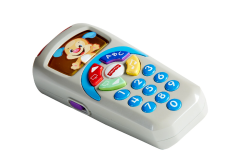 Fisher-price Laugh & Learn Puppys Remote - With Light-up Screen Push Buttons And 35+ Sing-along Songs Tunes & Phrases