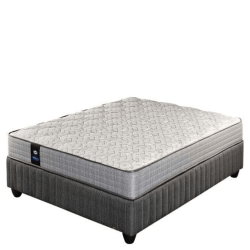 Sealy 137CM Double Prata Firm Bedset -extra Length