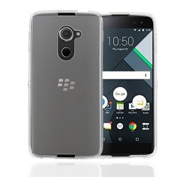 32ND Clear Gel Series - Transparent Tpu Silicone Clear Gel Case Cover For Blackberry DTEK60 Crystal Gel Ultra Thin Case - Clear