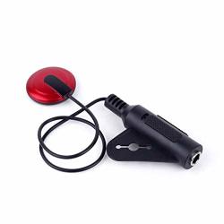 Autumnfall Guitar Pickup AD-20 Transducer & For Violin Ukulele Musical Contact Sound Guitar Pickup Black