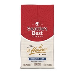 Seattle's Best Coffee House Blend Medium Roast Ground Coffee 12-OUNCE Bag