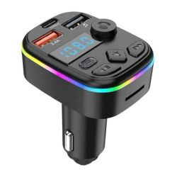 Car Charger Type C Pd Fast Charging Wireless Fm Transmitter