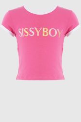 Sissy Boy : Shores Of Love Ringer Crop Top