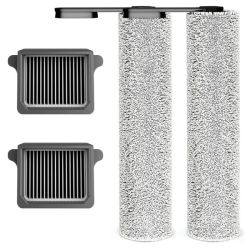 Floor One S7 Pro 2XREPLACEMENT Hepa Filter Assembly 2XBRUSH Roller