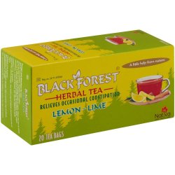 BLACK FOREST Teabag 20'S - Lemon Lime