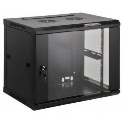 Intellinet 19" Wallmount Cabinet - 15U Assembled Black - Intel 1KG