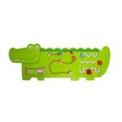 Jeronimo Wooden Wall Activity Crocodile