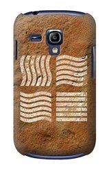 R2670 The Fifth Elements Brown Rock Case Cover For Samsung Galaxy S3 MINI