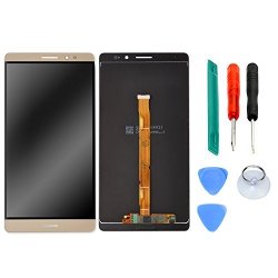 Kr-net Display Lcd Touch Screen Digitizer Assembly Replacement For Huawei Mate 8 L09 L29 AL10 DL00 TL00 CL00 W repair Tools Gold