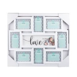 Picture Frame Collage Household Accessories - - Assorted Sizes - 8 Hole