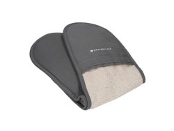 Deluxe Professional Double Oven Glove Grey