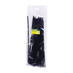 Dejuca - Cable Ties - Black - 300MM X 4.7MM - 50 PKT - 2 Pack
