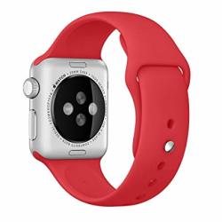 Apple Watch Band 42MM Senter Soft Silicone Fitness Replacement Sport Band For 42MM Apple Watc