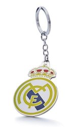 Official Soccer Team Football Club Logo Metal Pendant Keychain Real Madrid C.f.