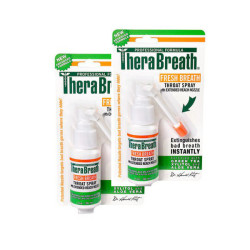 Therabreath Throat Spray Saver Twin Pack