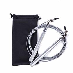 Speed Jump Rope Professional Skipping Rope For Boxing Fitness Skip Workout Training Corde A Silver