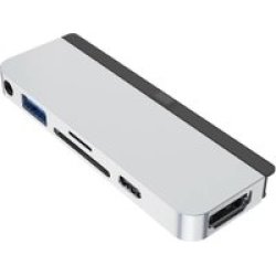 Hyper 6-IN-1 Usb-c Hub For Apple Ipad Pro - Silver