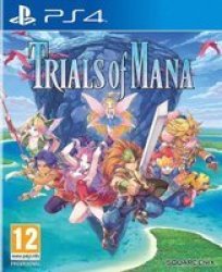Square Enix Trials Of Mana HD Remake PS4