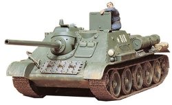 Tamiya 35072 Russian Tank Destroyer SU-85 1 35 Scale Plastic Model Kit Needs Assembly