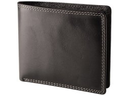 ADPEL Dakota Leather Wallet Black