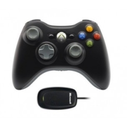 Microsoft Xbox 360 Black Wireless Controller For Windows PC