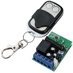 Uhppote 433MHZ 1CH Wireless Remote Control Switch Receiver Interlock Fixed Encoding