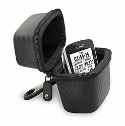 Casematix Travel Bike Gps Case Fits Garmin Edge 520 Plus Or Garmin Edge 820 With Charger Cable Carabiner Included Does Not Come With Garmin Bike Gps