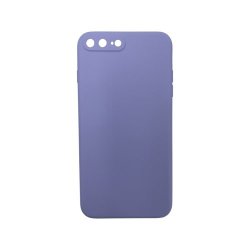 Liquid Silicone Cover With Camera Cut-out Case For Iphone 7 8 Plus - Lilac
