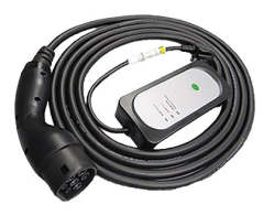3.6KW 230VAC Portable Ev Charging Cable C w Type 2 Connector