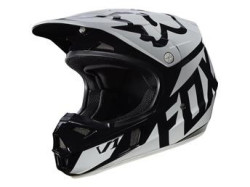 Fox V1 Race Black Helmet - S