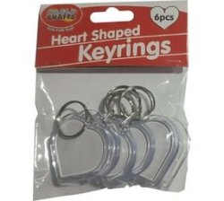 Key Rings - Hearts