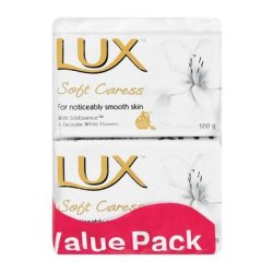 Lux Soft Caress Soap 4S X 100G