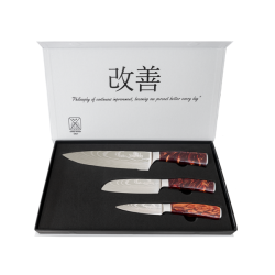 Japanese 3 Piece Modern Chef Knife Set